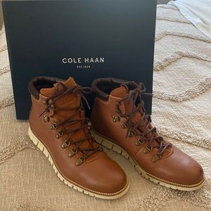 Cole Hann Men’s ZEROGRAND Omni Hiker Boot - NEW, never worn with box